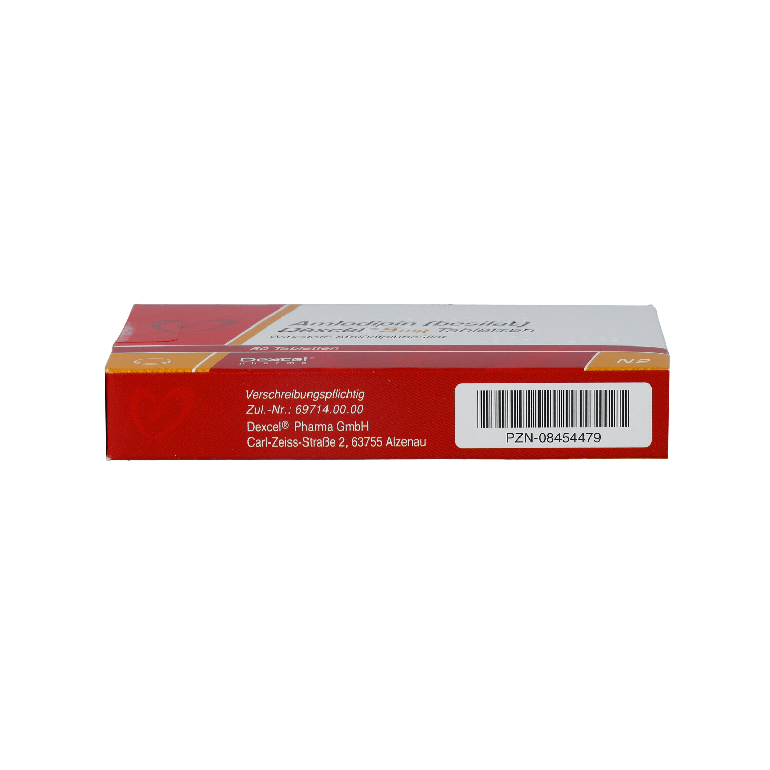 AMLODIPIN besilat Dexcel 5 mg Tabletten