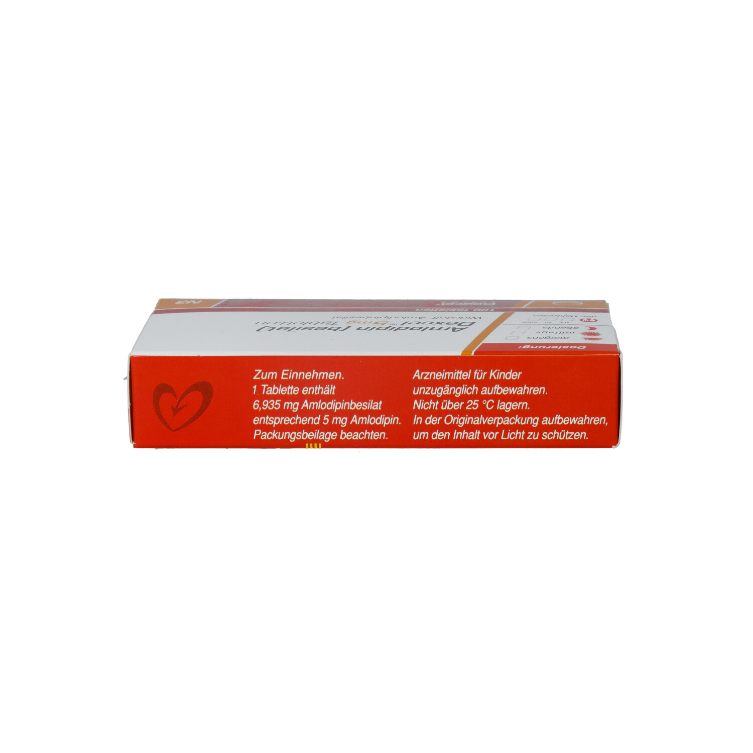 AMLODIPIN besilat Dexcel 5 mg Tabletten