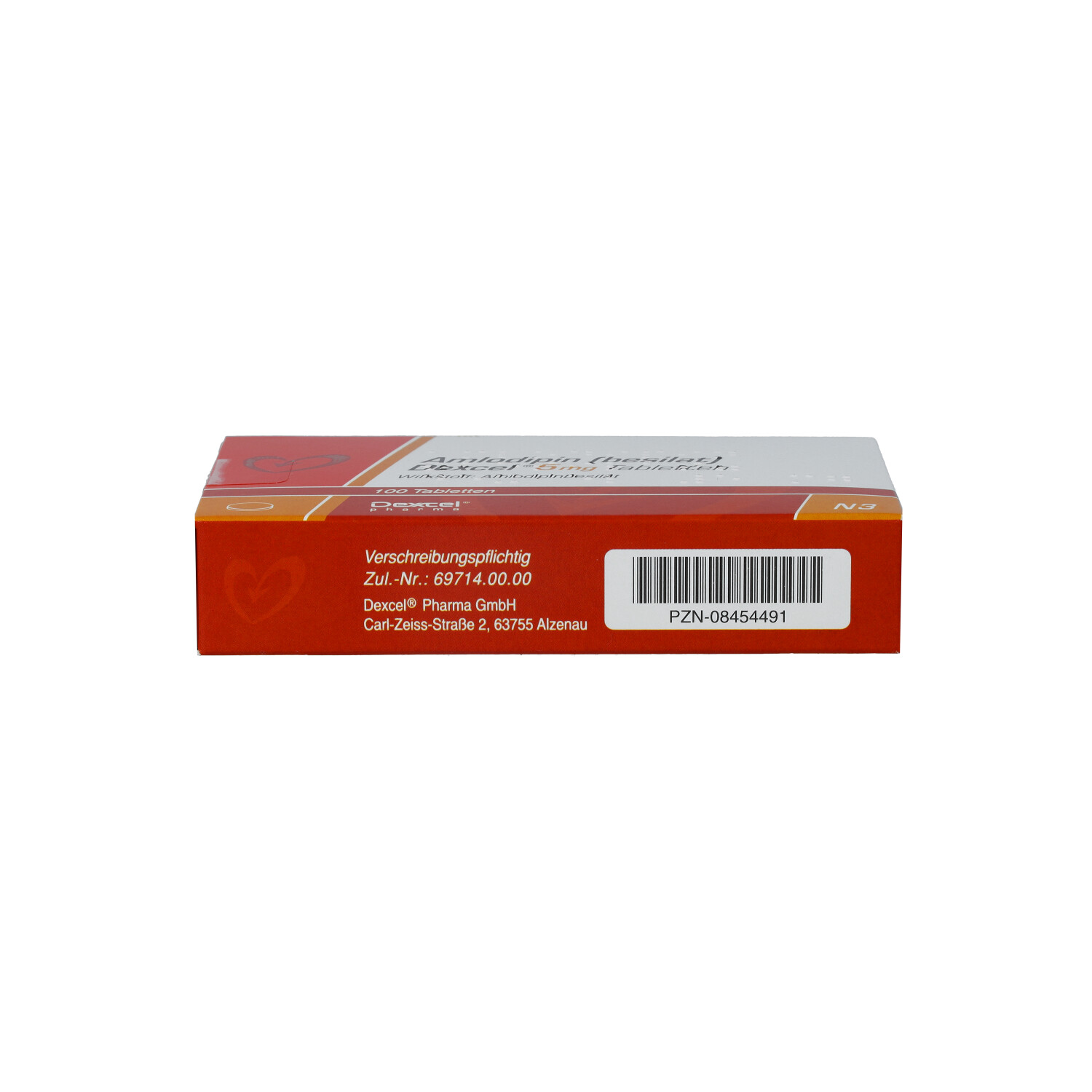 AMLODIPIN besilat Dexcel 5 mg Tabletten