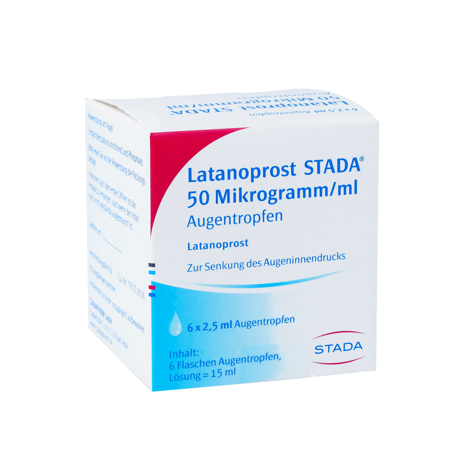 LATANOPROST STADA 50 Mikrogramm/ml Augentropfen