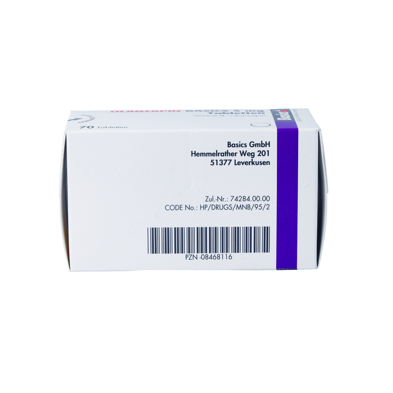 OLANZAPIN BASICS 5 mg Tabletten