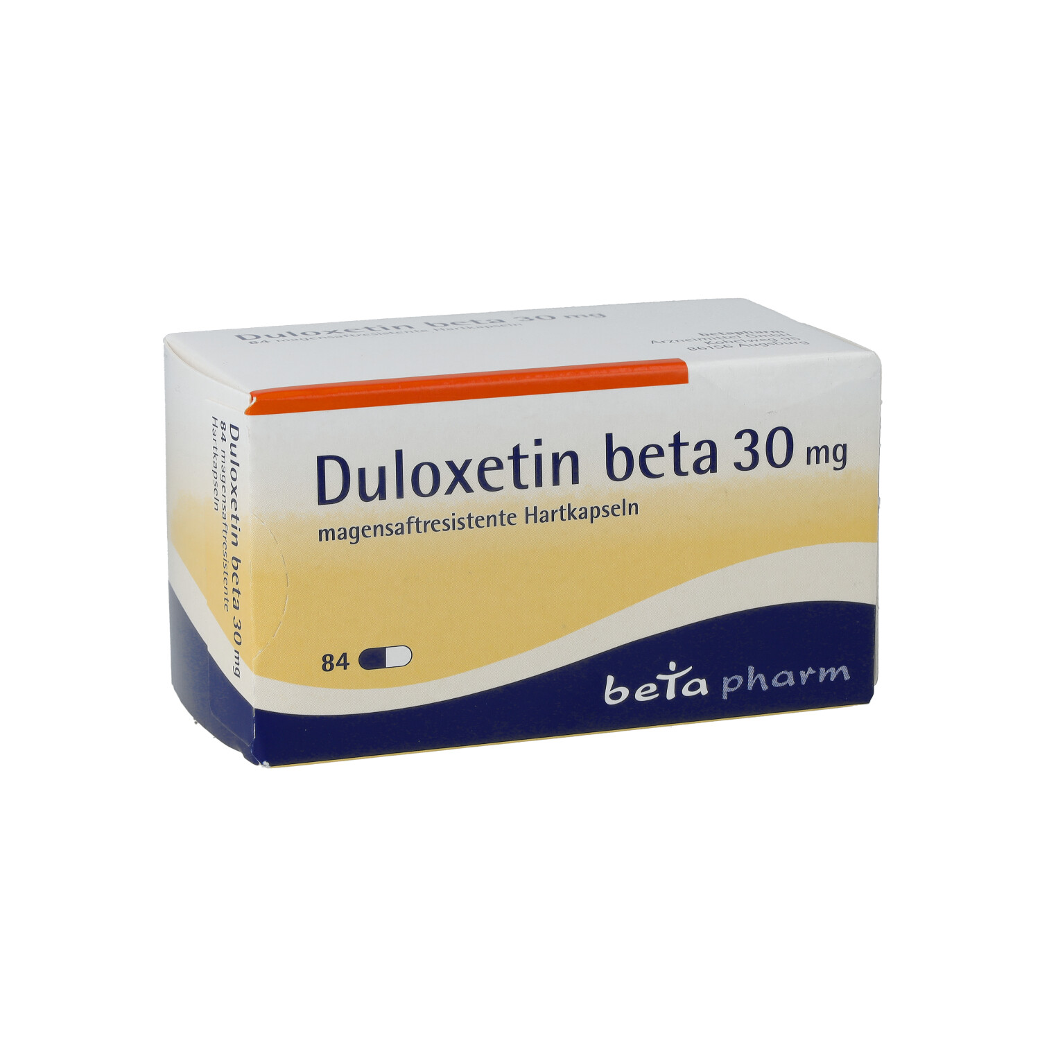 DULOXETIN beta 30 mg magensaftresistente Hartkaps.