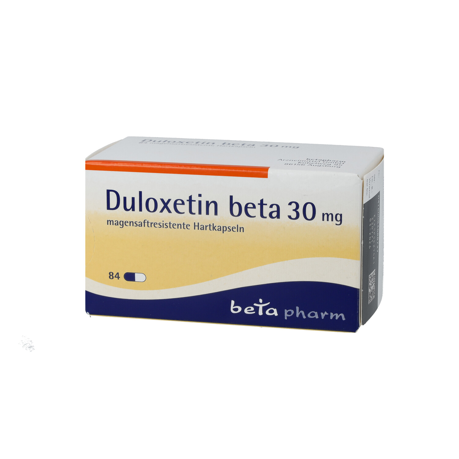 DULOXETIN beta 30 mg magensaftresistente Hartkaps.