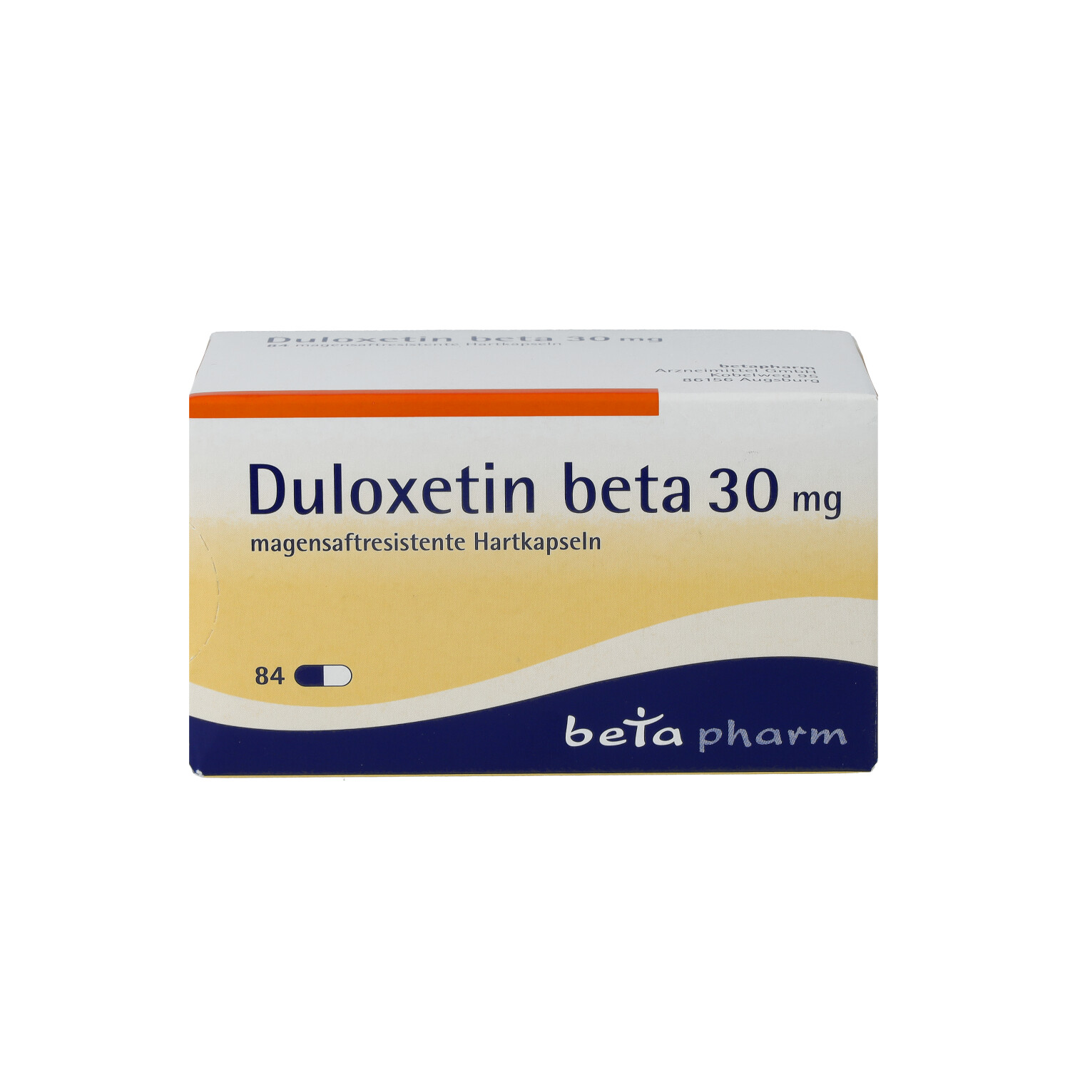 DULOXETIN beta 30 mg magensaftresistente Hartkaps.