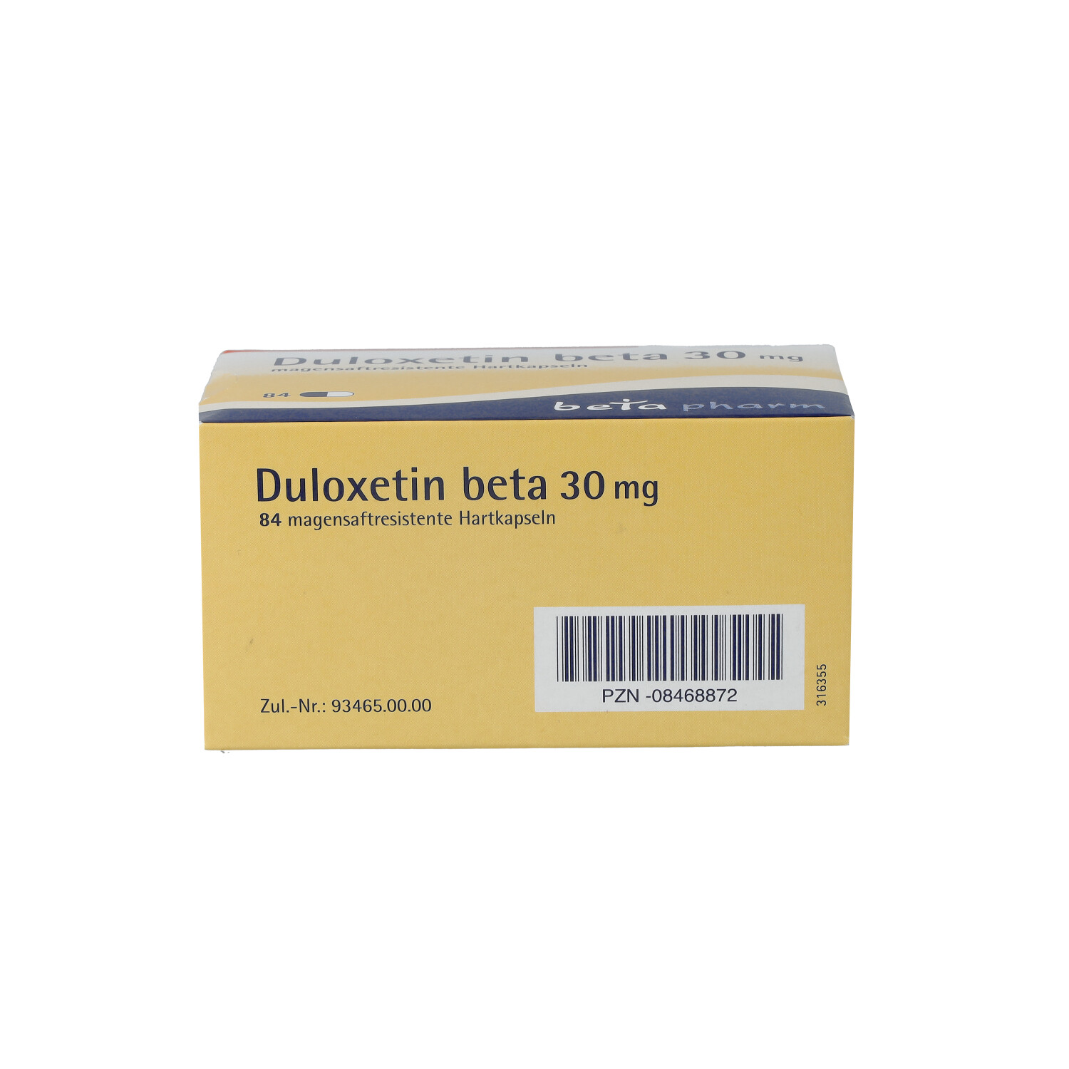 DULOXETIN beta 30 mg magensaftresistente Hartkaps.