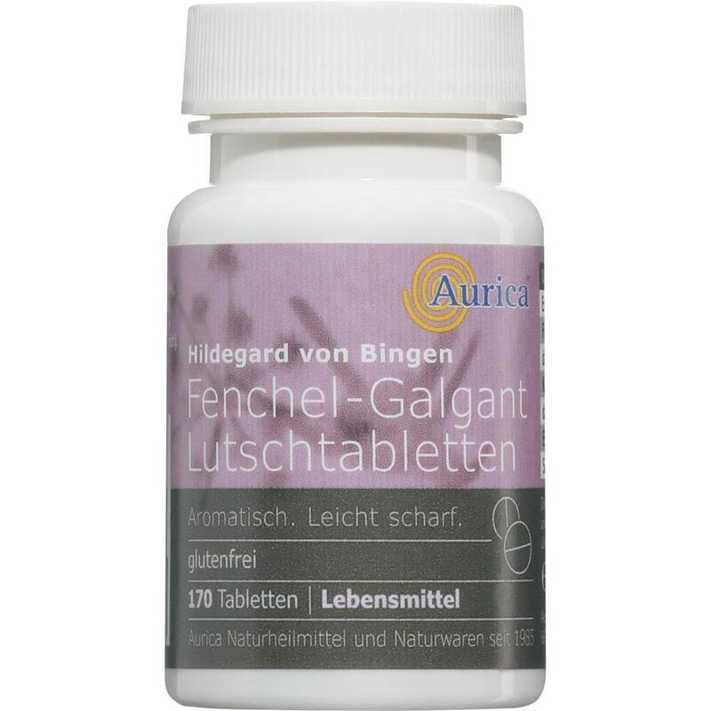 FENCHEL-GALGANT-Lutschtabletten Aurica