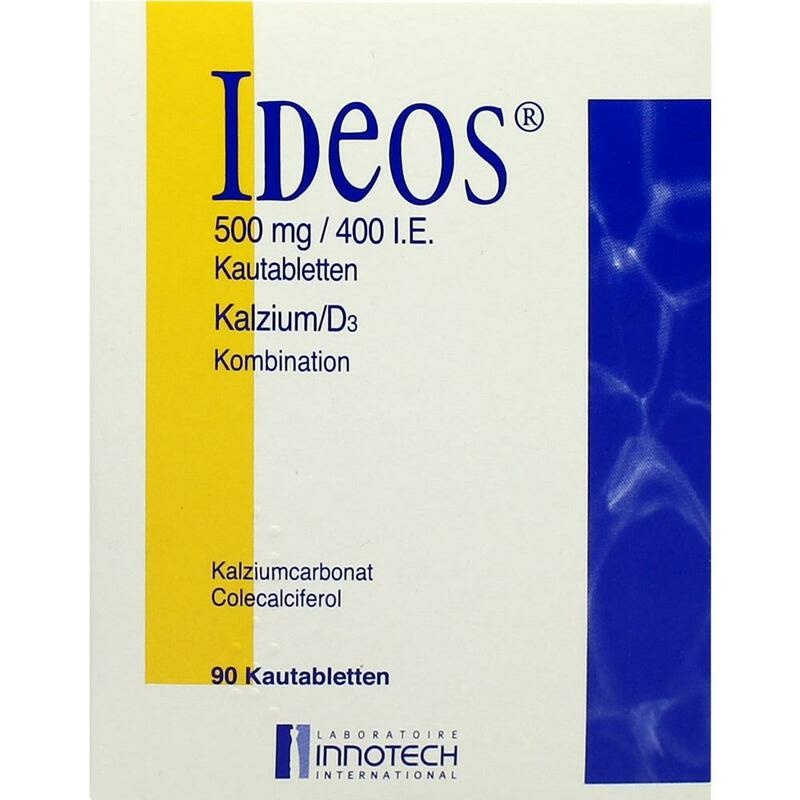 IDEOS 500 mg/400 I.E. Kautabletten