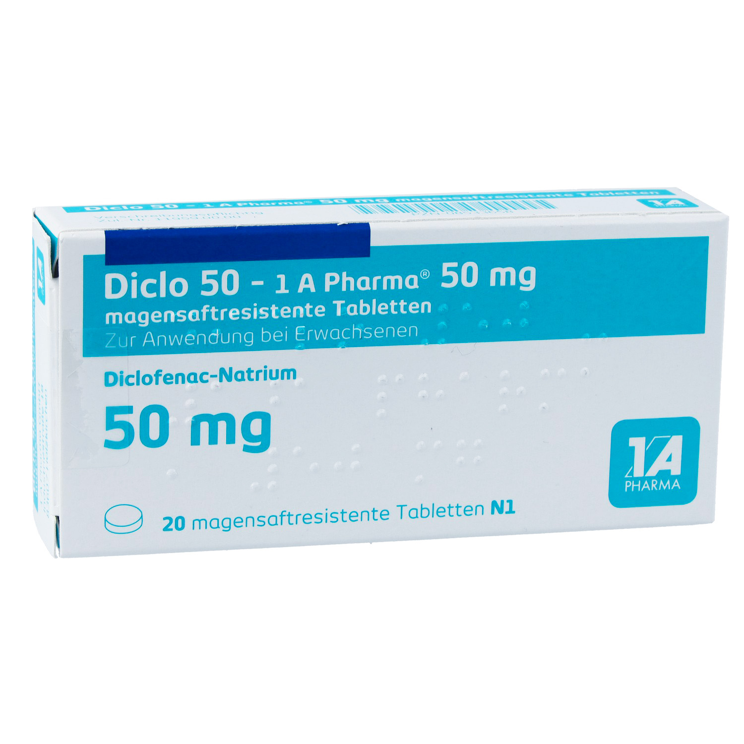 DICLO 50-1A Pharma magensaftresistente Tabletten