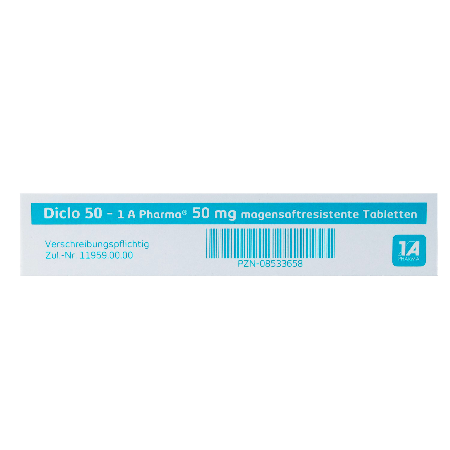 DICLO 50-1A Pharma magensaftresistente Tabletten