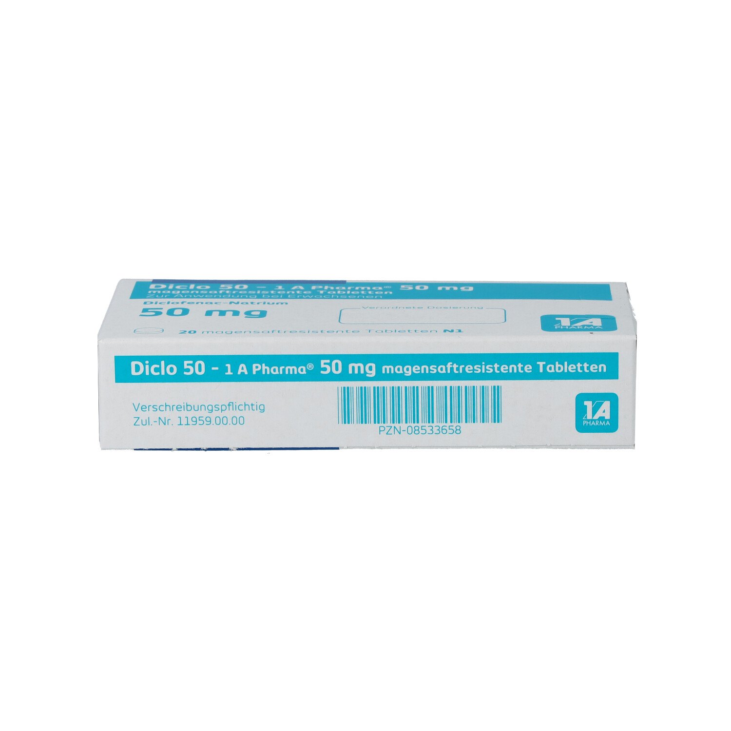 DICLO 50-1A Pharma magensaftresistente Tabletten