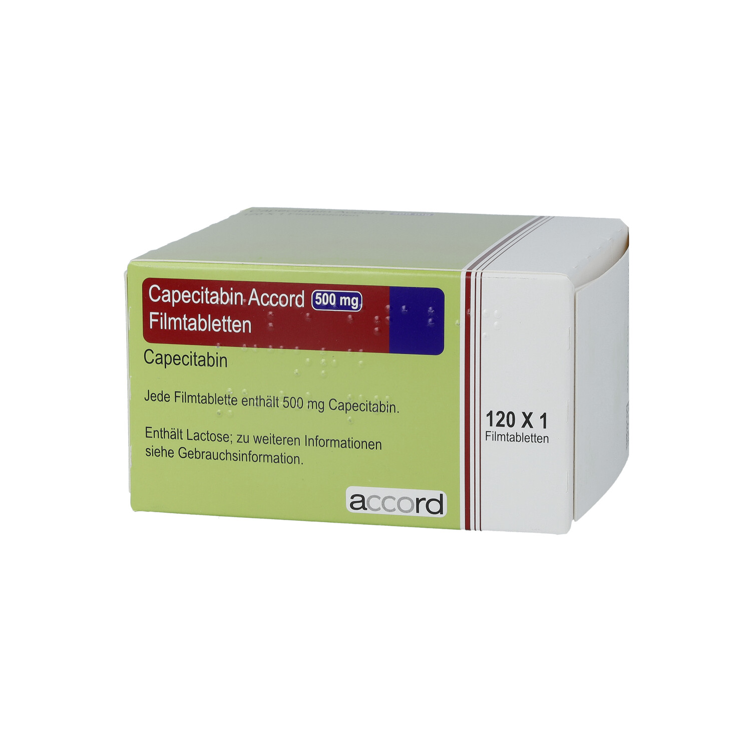 CAPECITABIN Accord 500 mg Filmtabletten