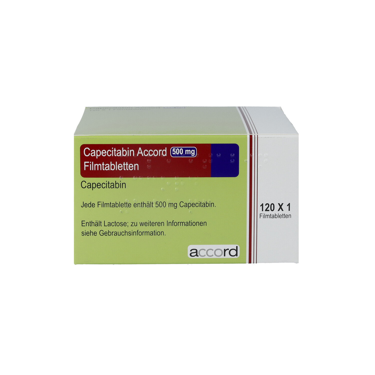CAPECITABIN Accord 500 mg Filmtabletten