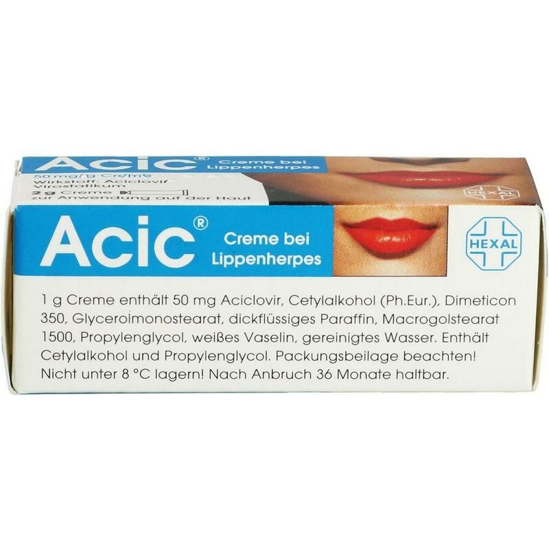 ACIC Creme bei Lippenherpes