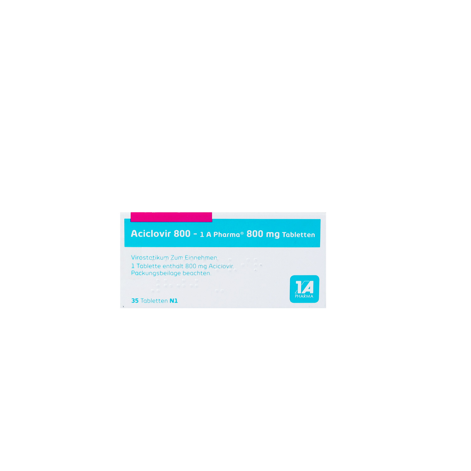 ACICLOVIR 800-1A Pharma Tabletten