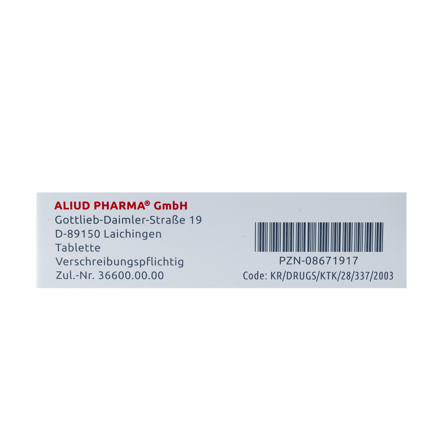 PENICILLIN V AL 1,5 M Tabletten