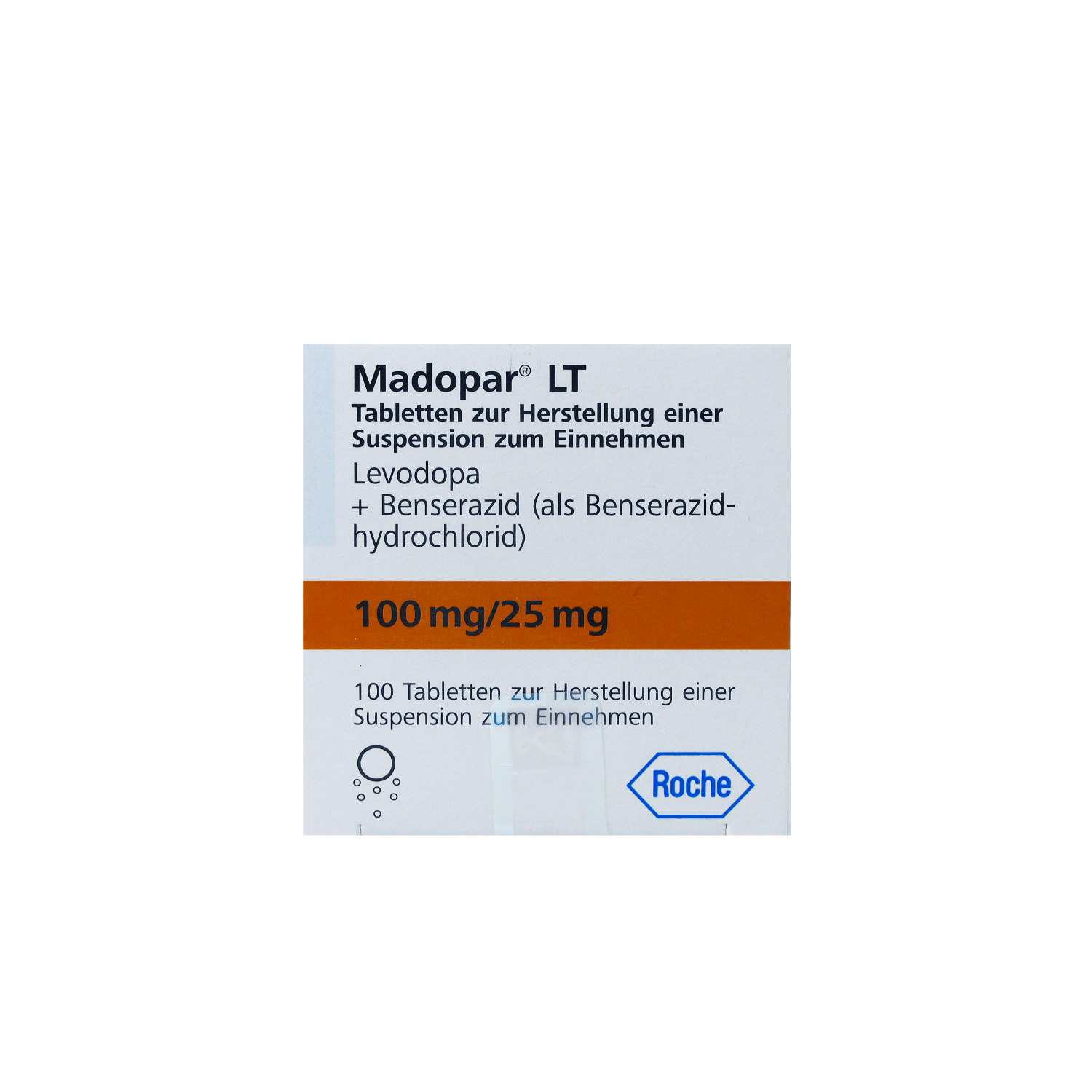 MADOPAR LT Tabl.z.Herst.e.Susp.z.Einnehmen