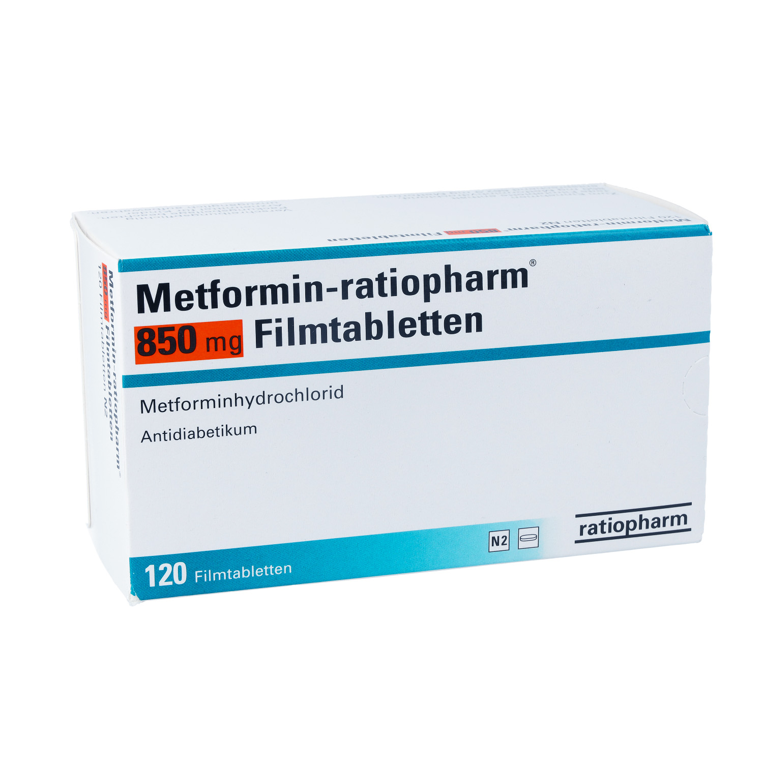 METFORMIN-ratiopharm 850 mg Filmtabletten