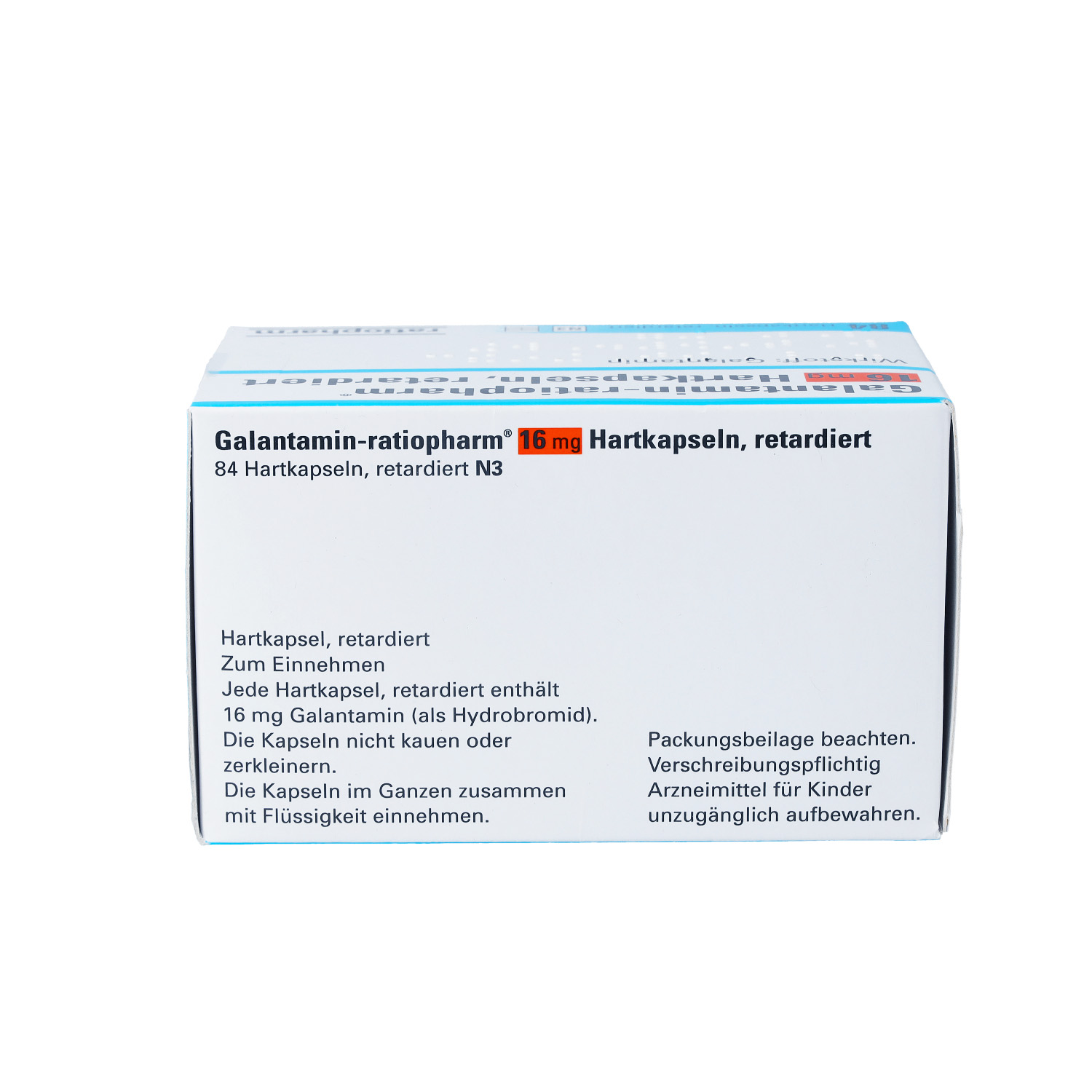 GALANTAMIN-ratiopharm 16 mg Hartkapseln retardiert