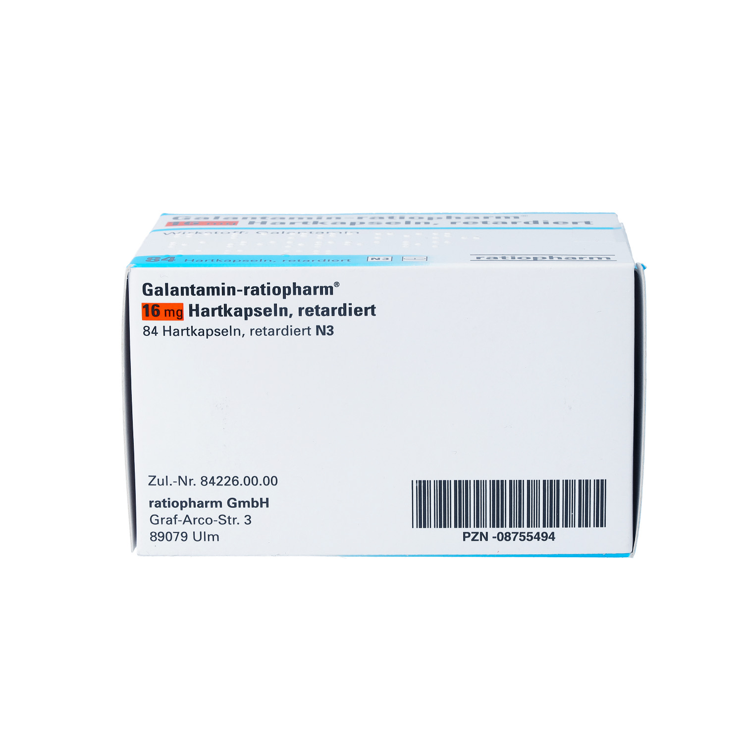GALANTAMIN-ratiopharm 16 mg Hartkapseln retardiert