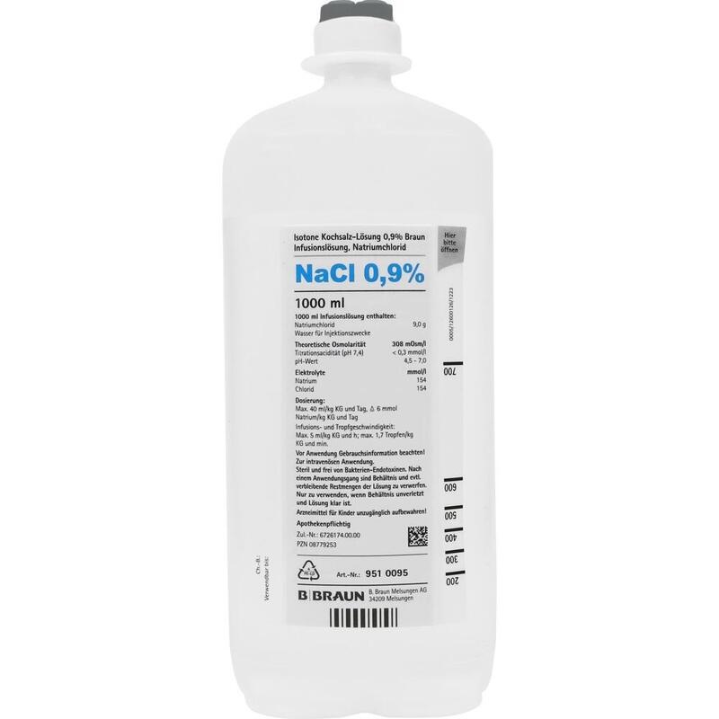 ISOTONE Kochsalz-Lösung 0,9% Braun Ecoflac Plus
