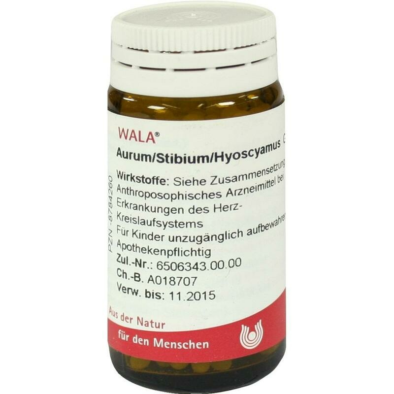 AURUM/STIBIUM/Hyoscyamus Globuli