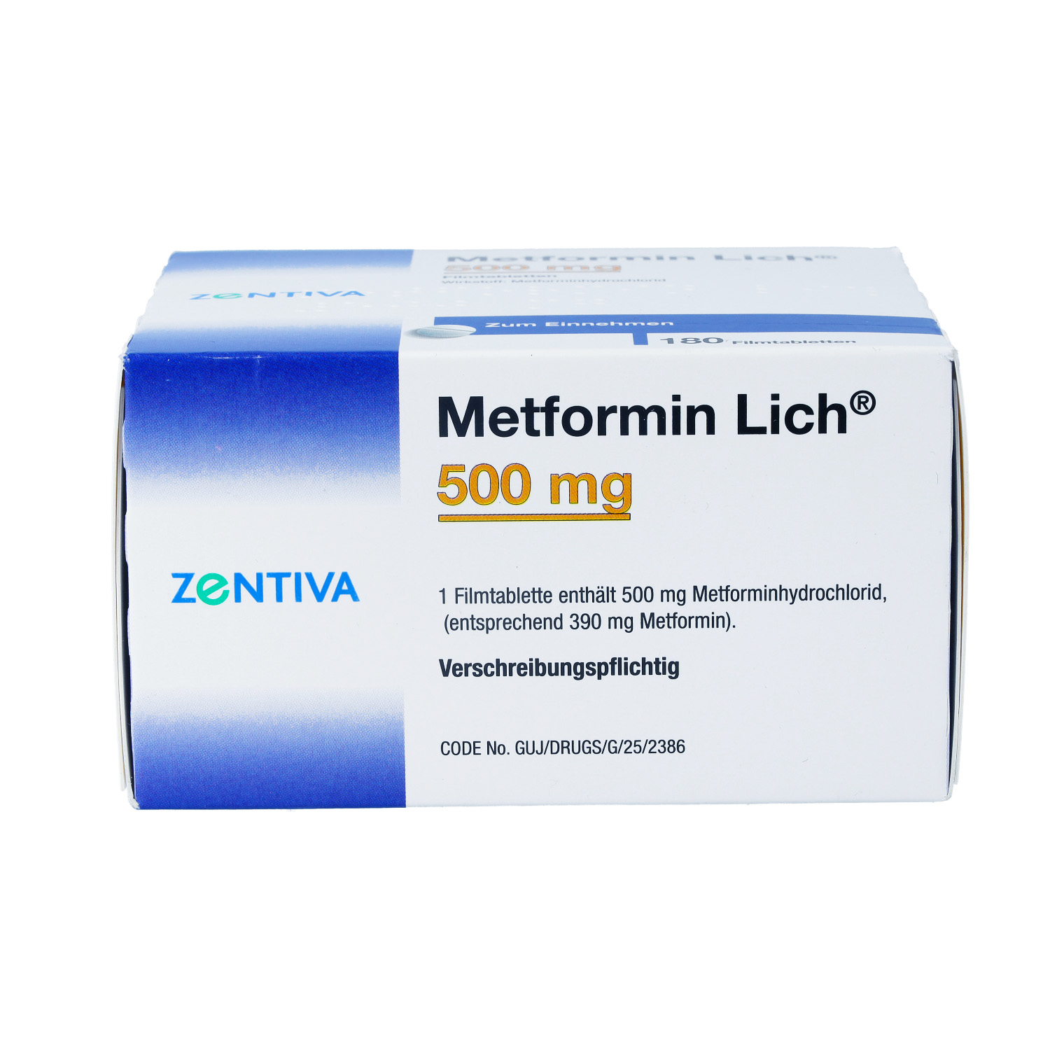 METFORMIN Lich 500 mg Filmtabletten