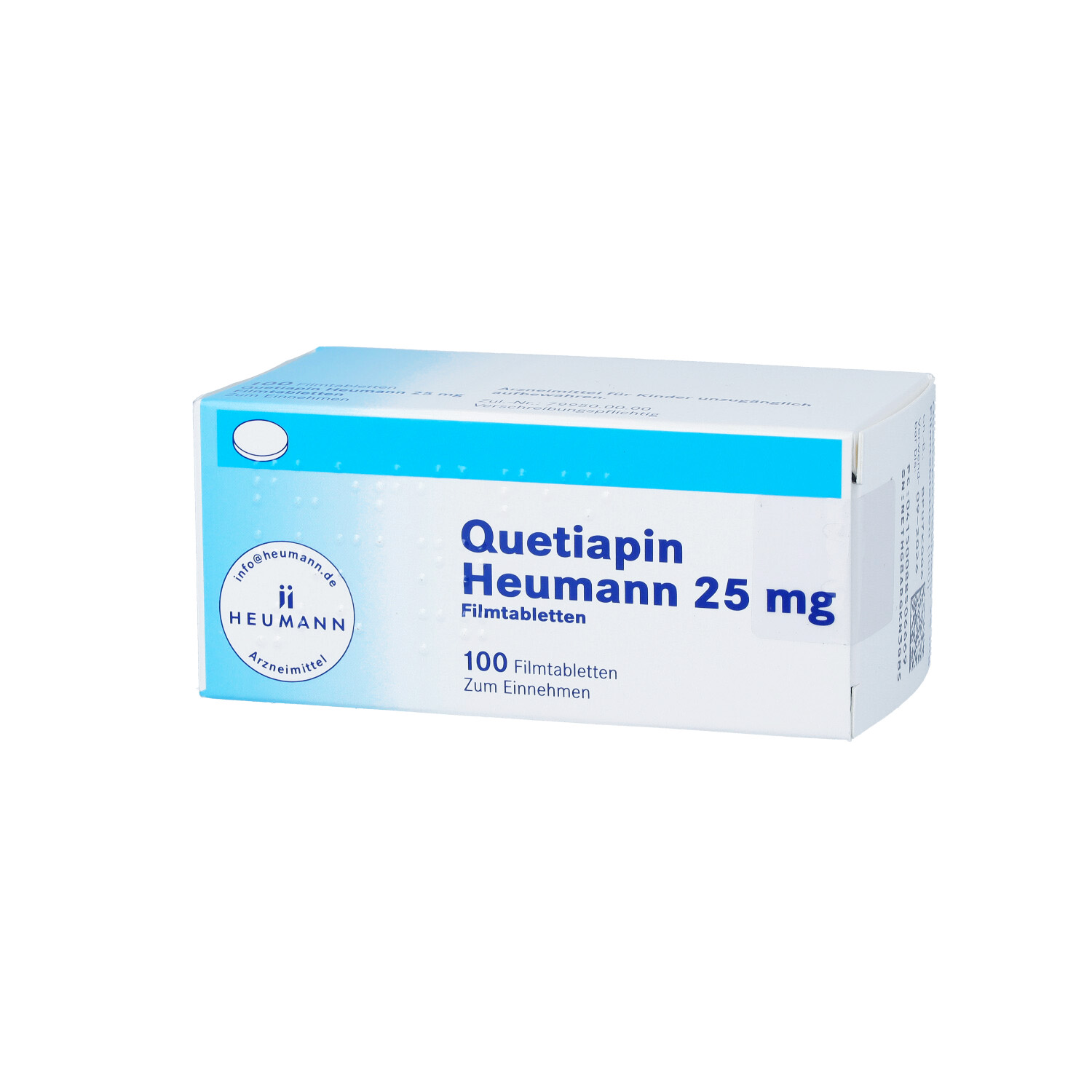 QUETIAPIN Heumann 25 mg Filmtabletten