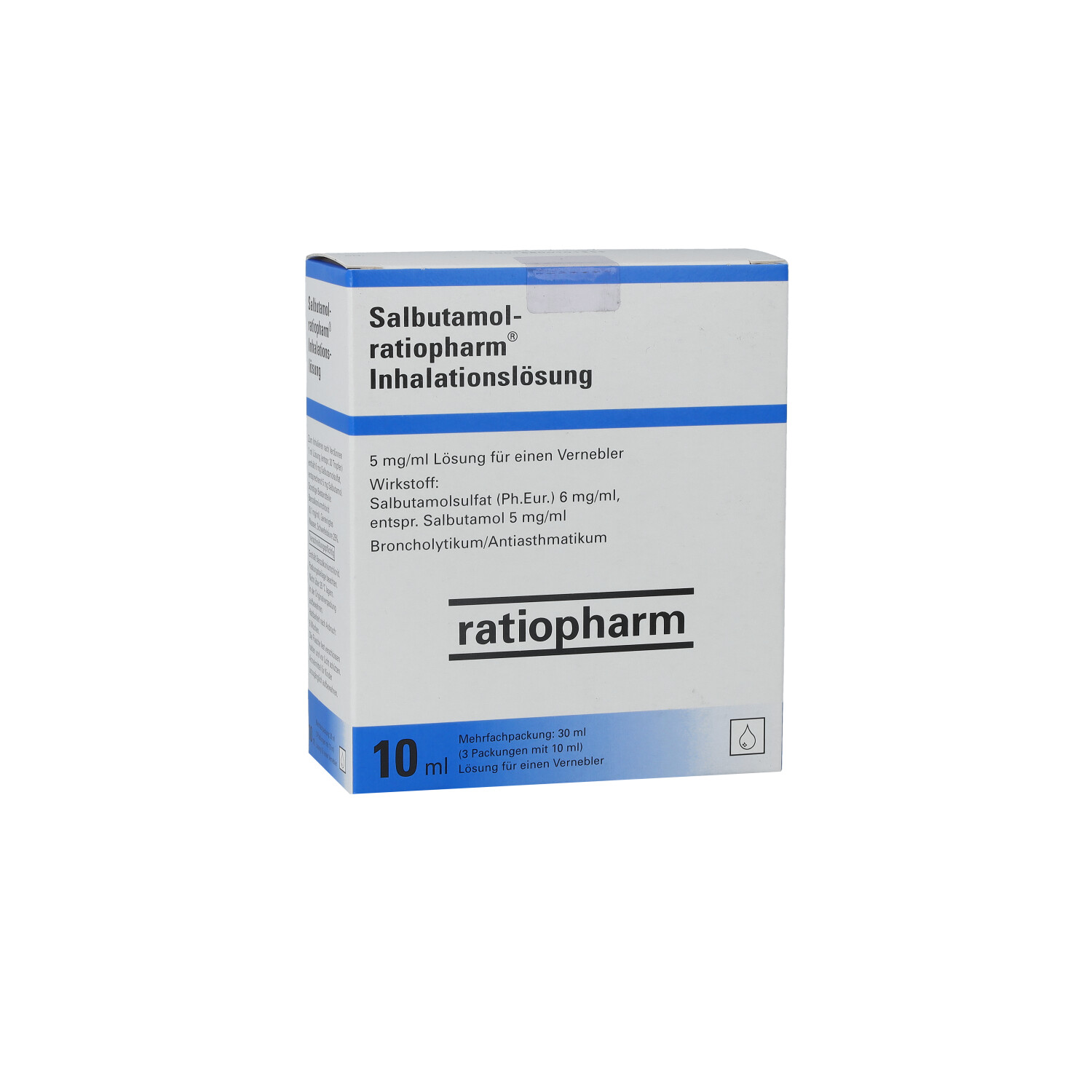 SALBUTAMOL-ratiopharm Lösung f.e.Vernebler