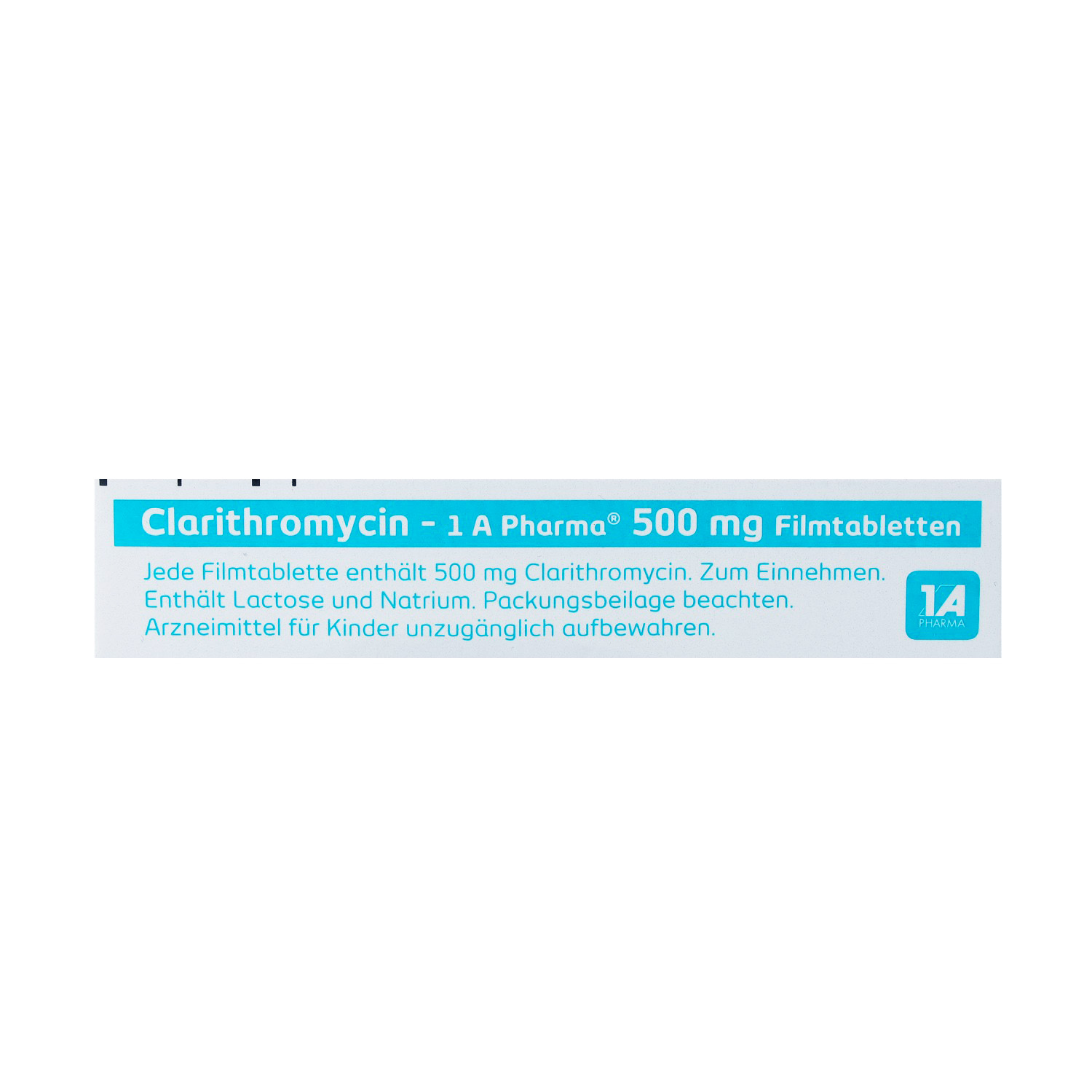 CLARITHROMYCIN-1A Ph.500mg Filmtabletten