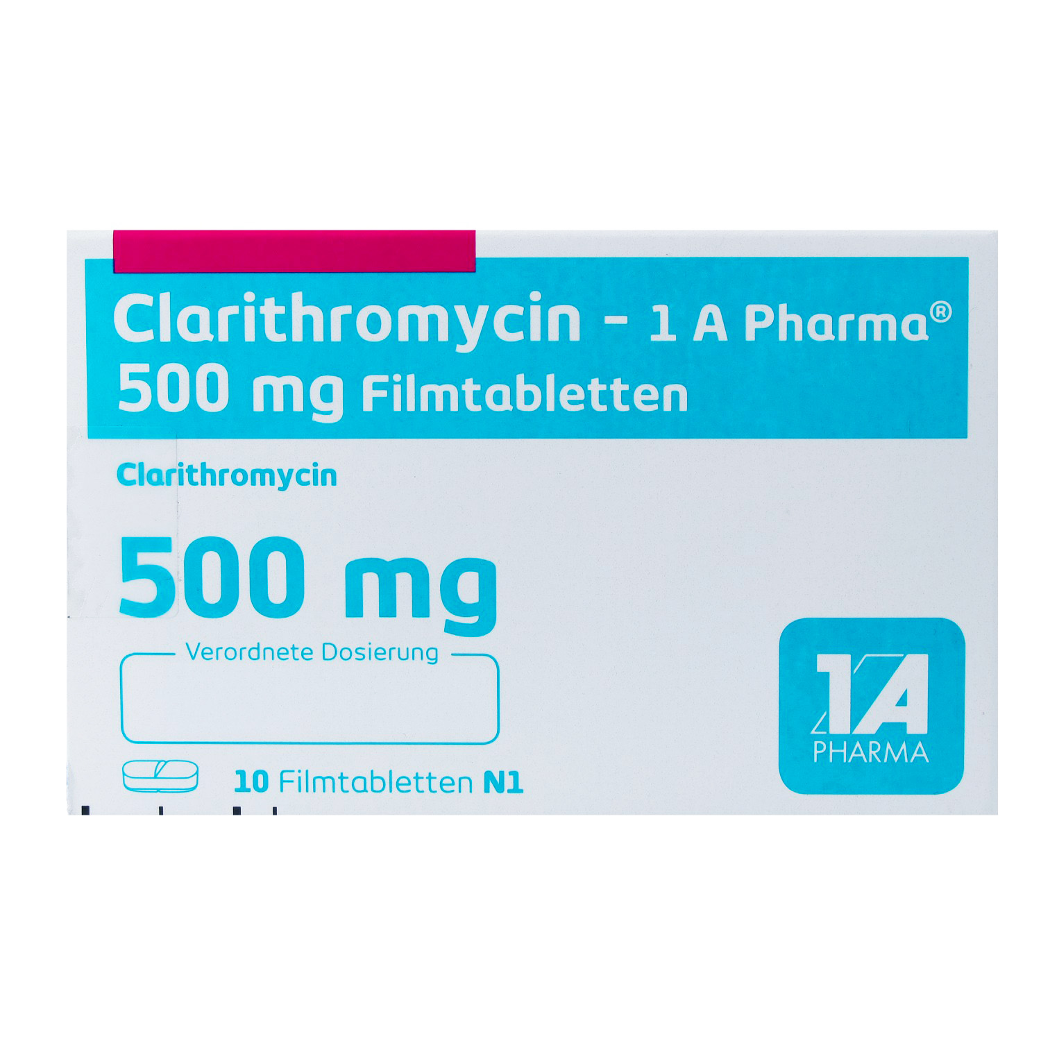 CLARITHROMYCIN-1A Ph.500mg Filmtabletten