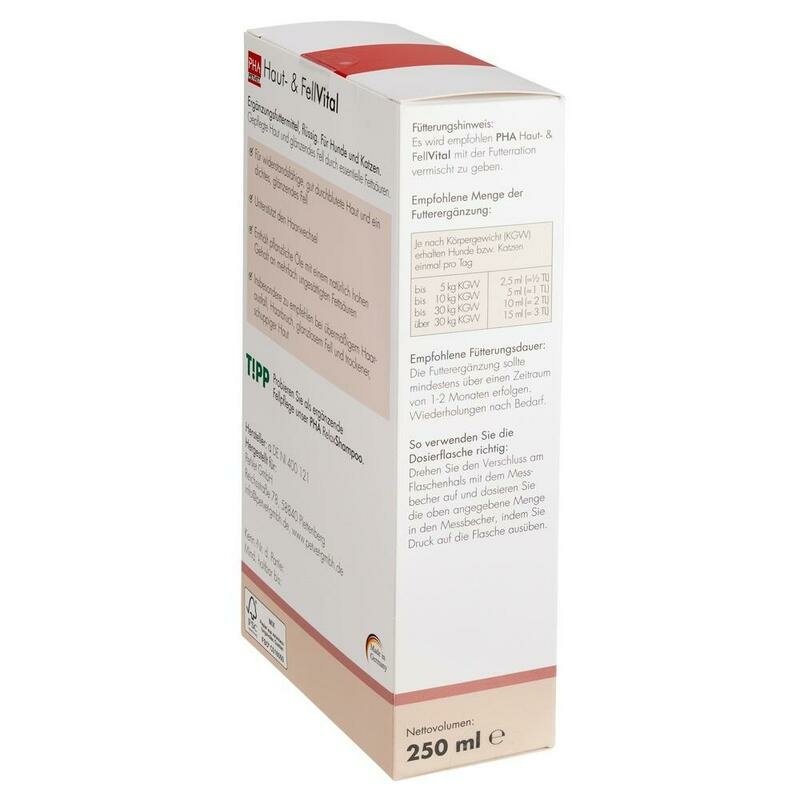 PHA Haut- und FellVital flüssig f.Hunde