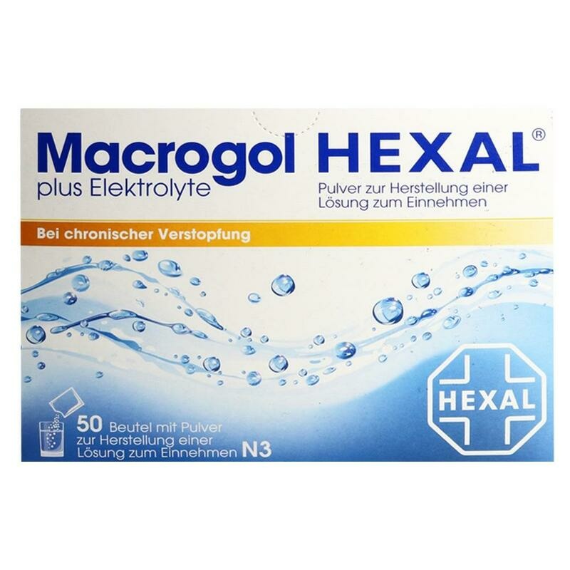 MACROGOL HEXAL plus Elektrolyte Plv.z.H.e.L.z.E.