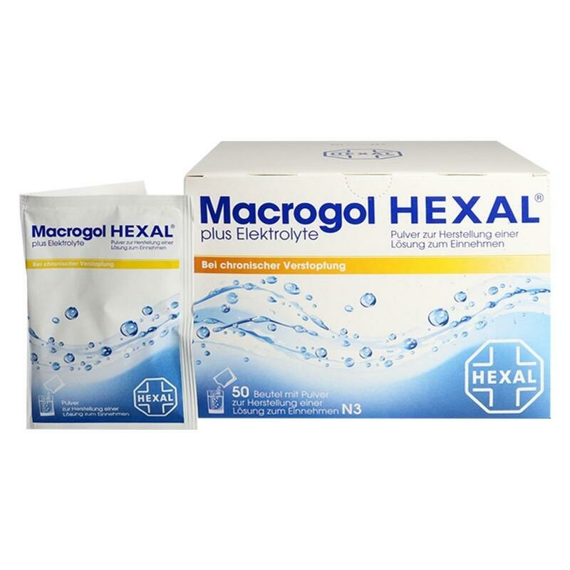 MACROGOL HEXAL plus Elektrolyte Plv.z.H.e.L.z.E.