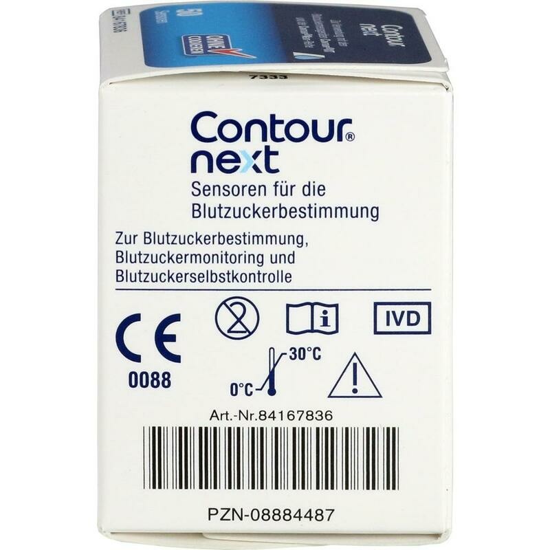 CONTOUR Next Sensoren Teststreifen