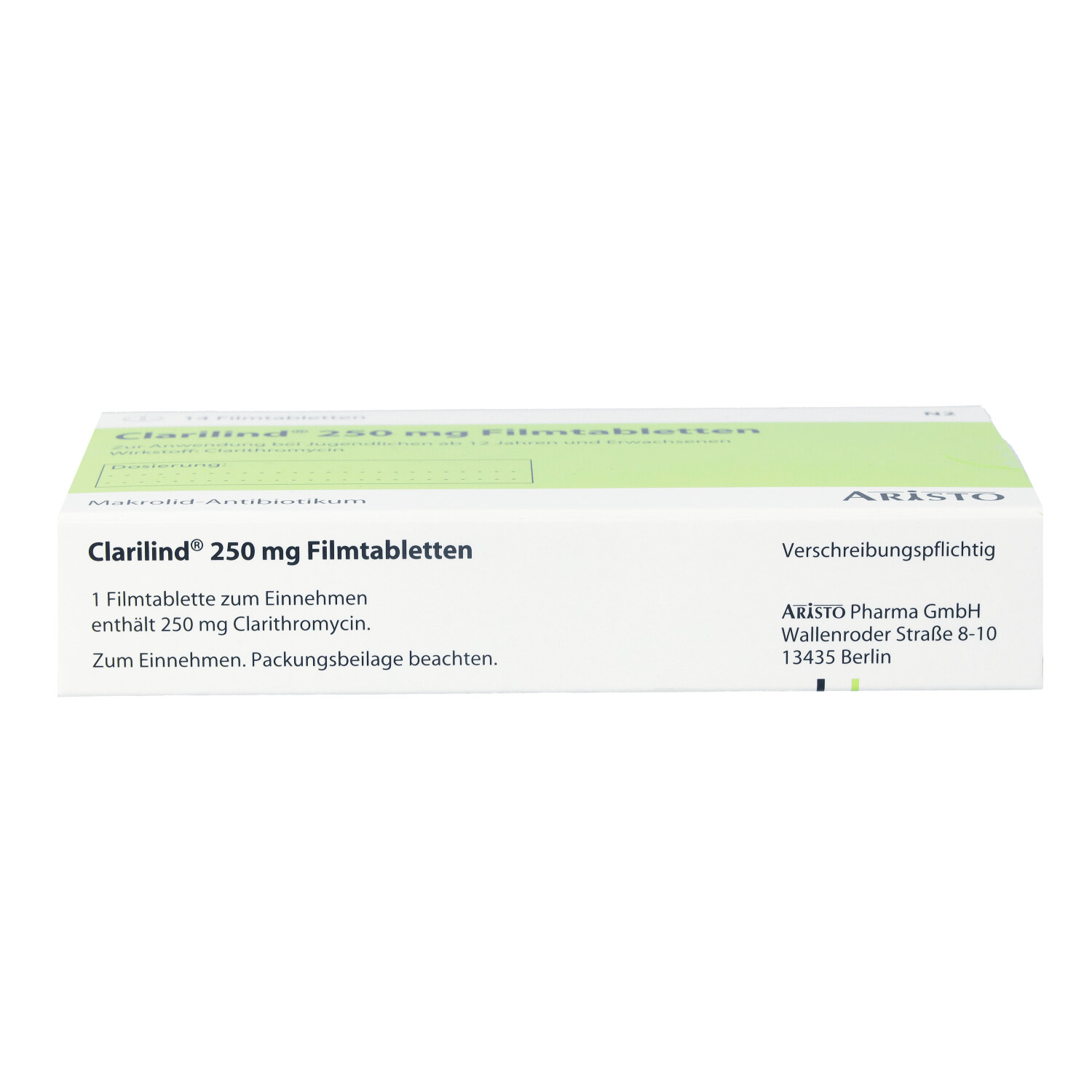 CLARILIND 250 mg Filmtabletten