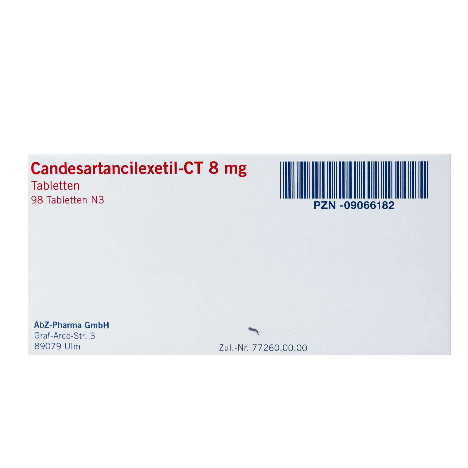 CANDESARTANCILEXETIL-CT 8 mg Tabletten