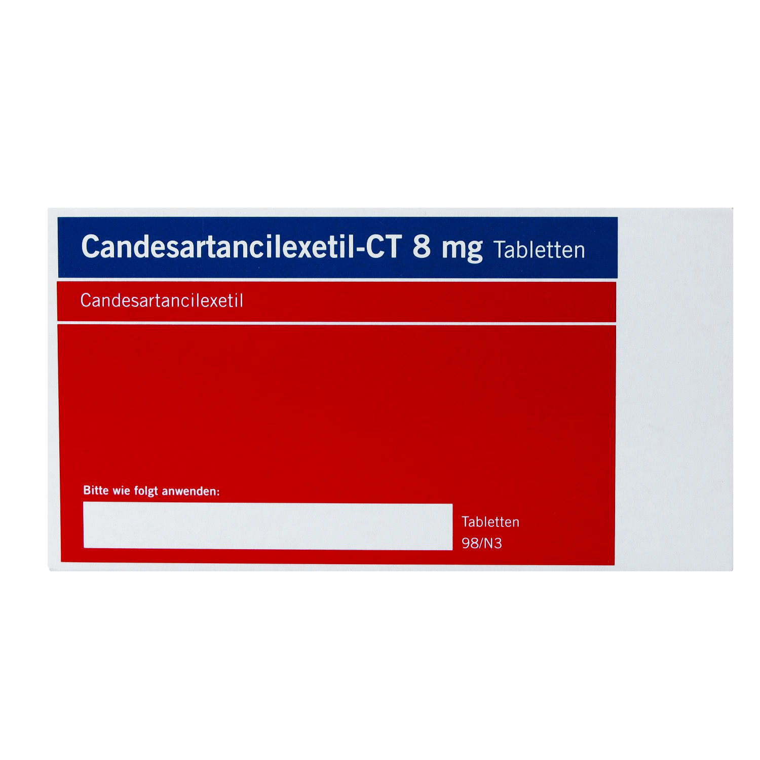 CANDESARTANCILEXETIL-CT 8 mg Tabletten