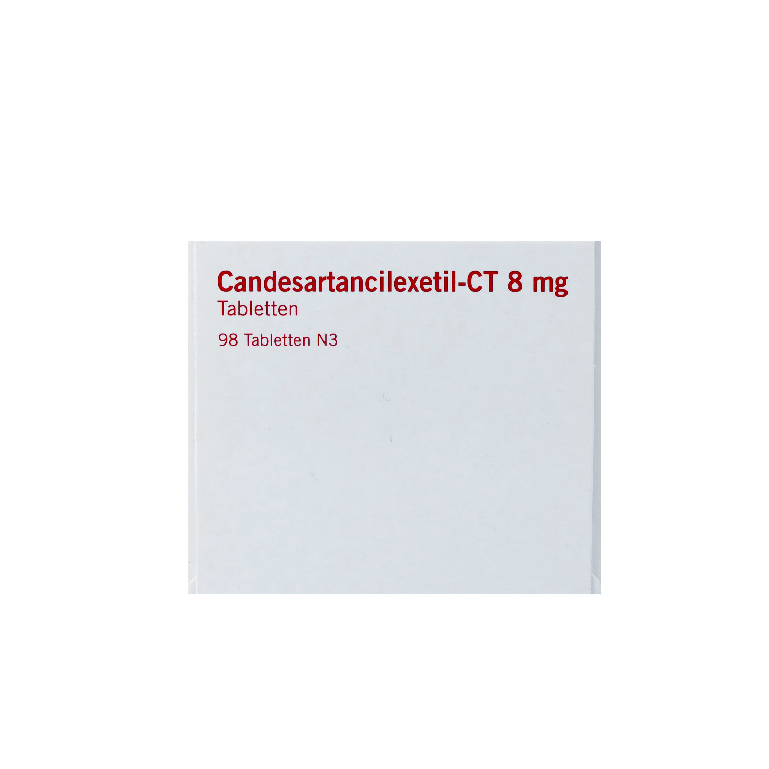 CANDESARTANCILEXETIL-CT 8 mg Tabletten