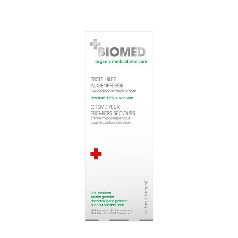 BIOMED Erste Hilfe hypoallergene Augenpflege Creme