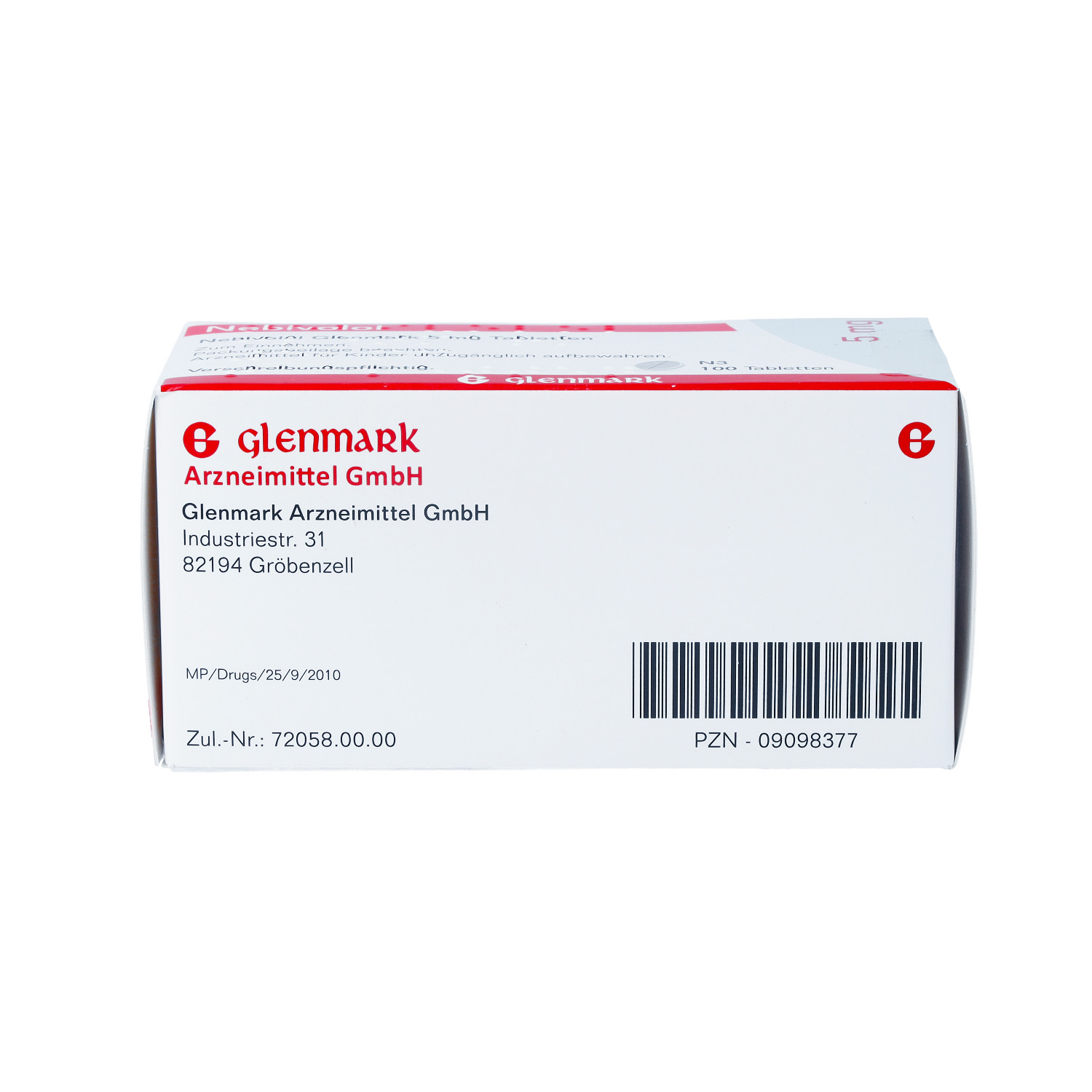 NEBIVOLOL Glenmark 5 mg Tabletten