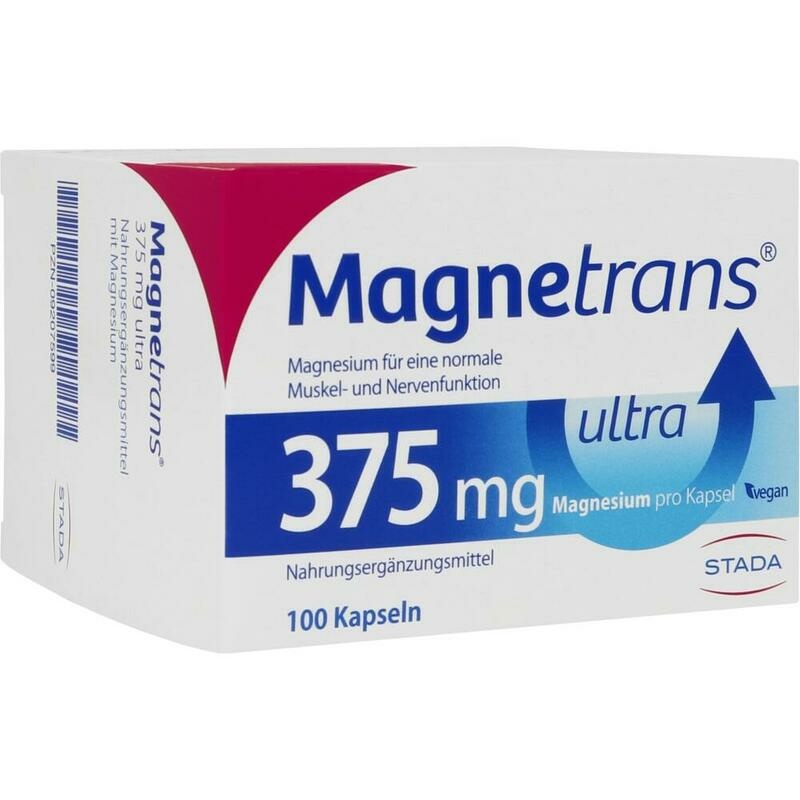 MAGNETRANS 375 mg ultra Kapseln
