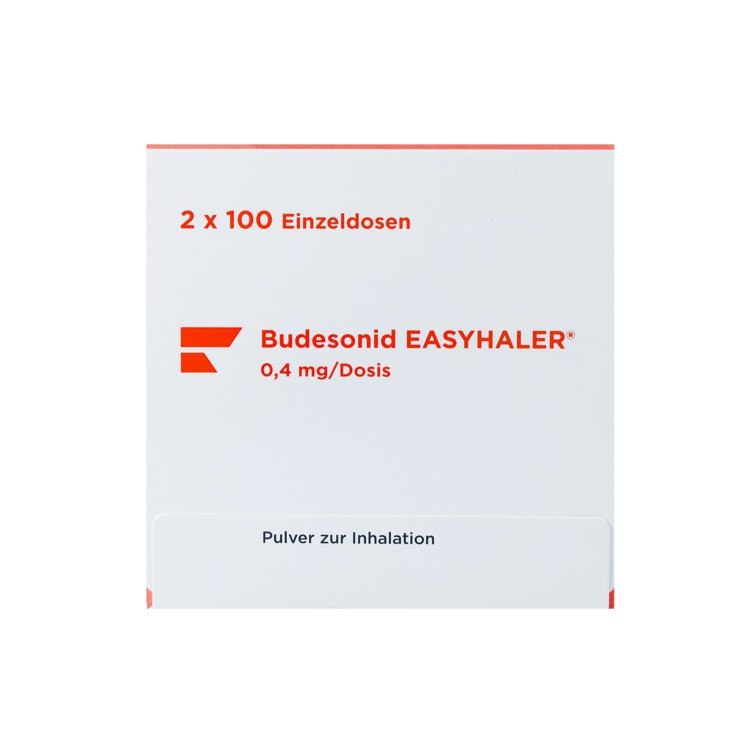 BUDESONID Easyhaler 0,4 mg/Dosis 2x100 ED P.z.Inh.