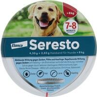 SERESTO 4,50g + 2,03g Halsband für Hunde ab 8kg