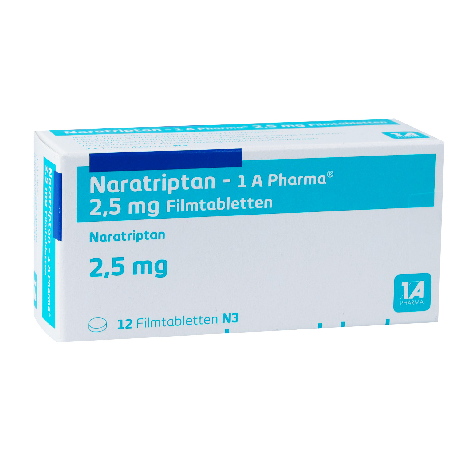 NARATRIPTAN-1A Pharma 2,5 mg Filmtabletten