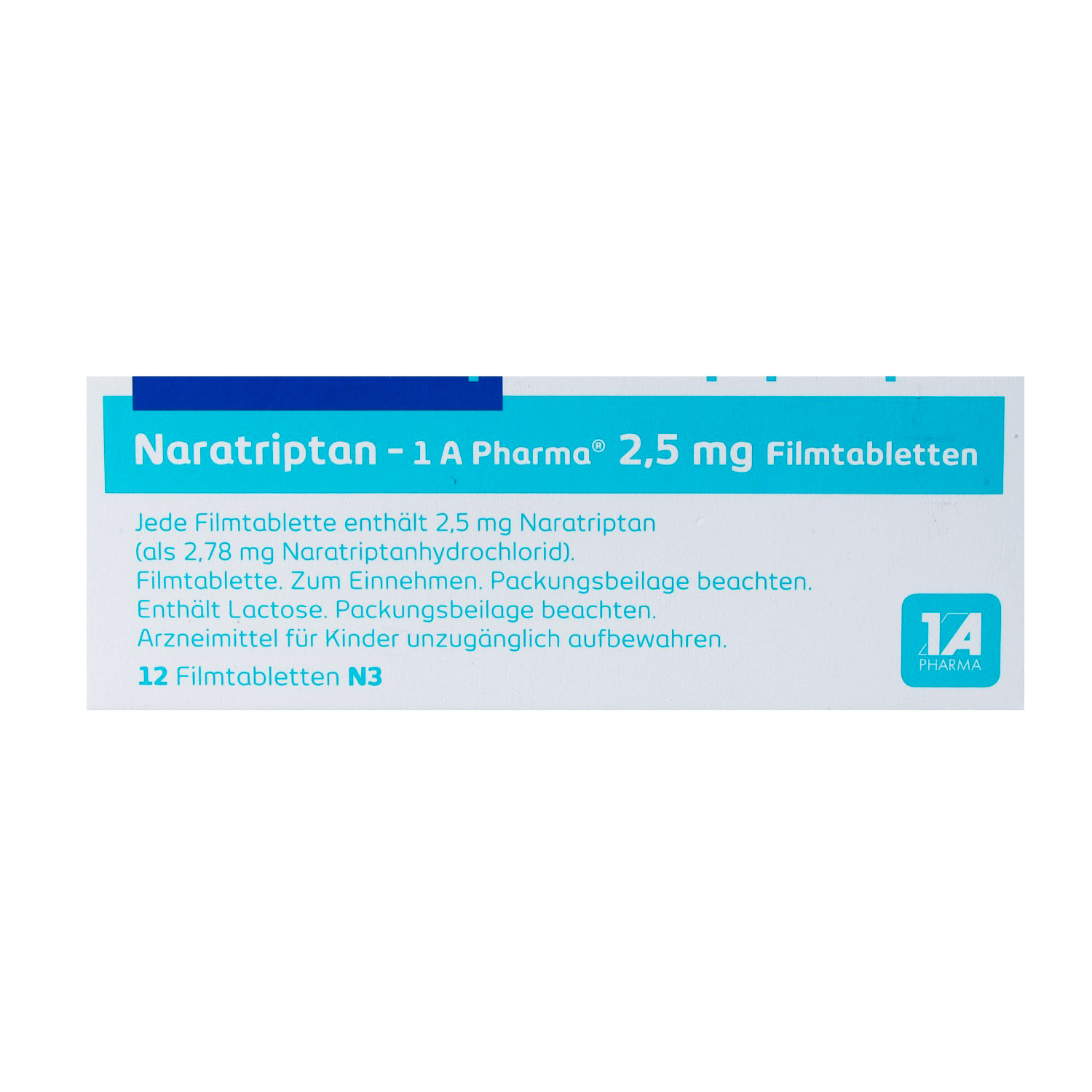 NARATRIPTAN-1A Pharma 2,5 mg Filmtabletten