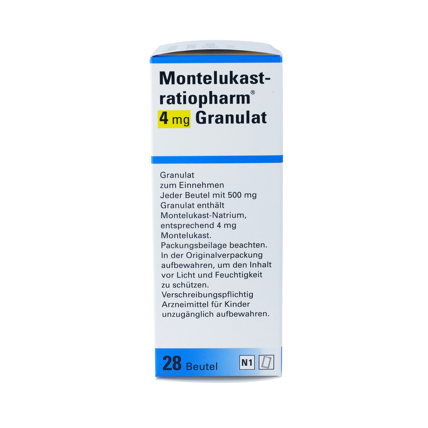 MONTELUKAST-ratiopharm 4 mg Granulat