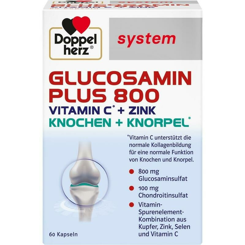 DOPPELHERZ Glucosamin Plus 800 system Kapseln
