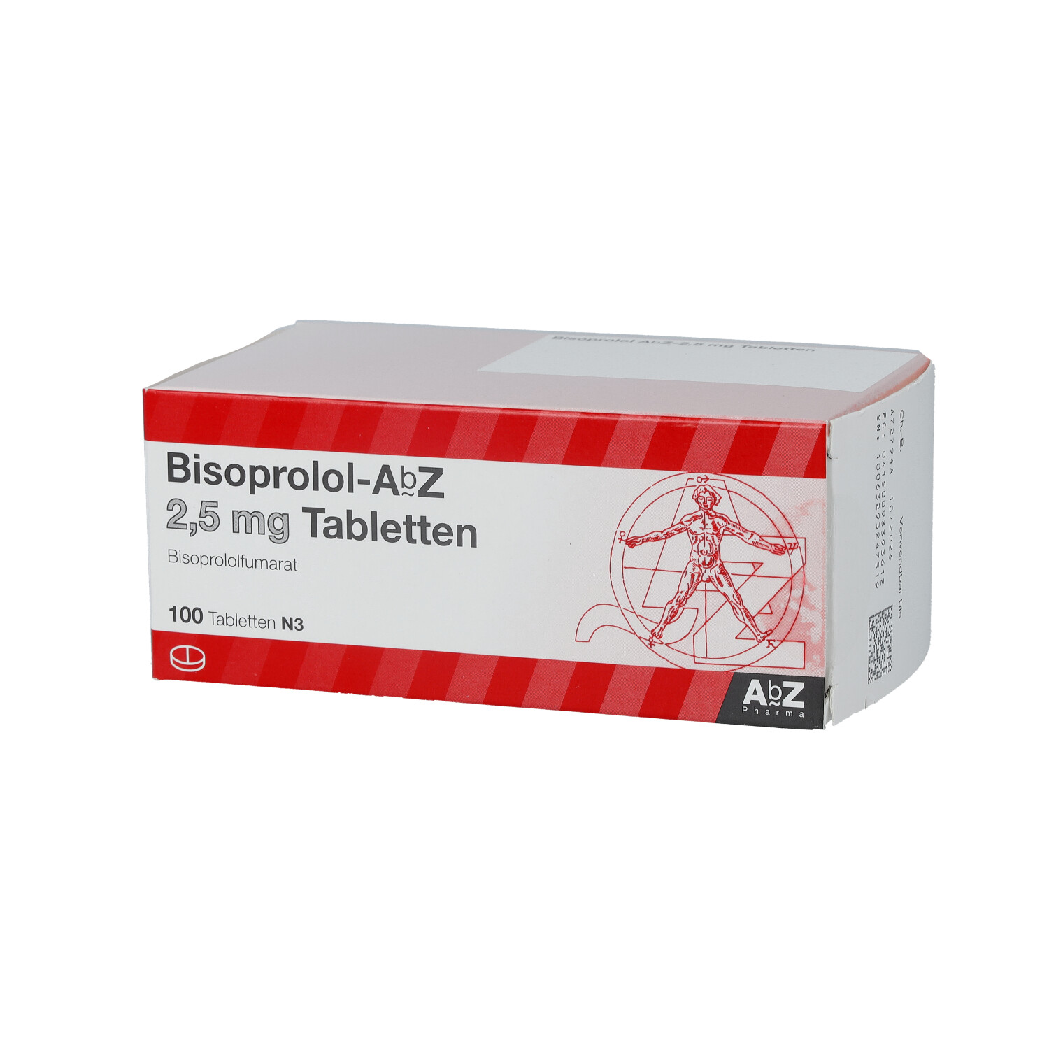 BISOPROLOL AbZ 2,5 mg Tabletten