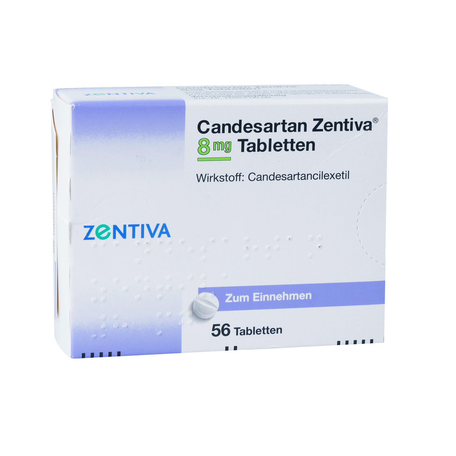 CANDESARTAN Zentiva 8 mg Tabletten