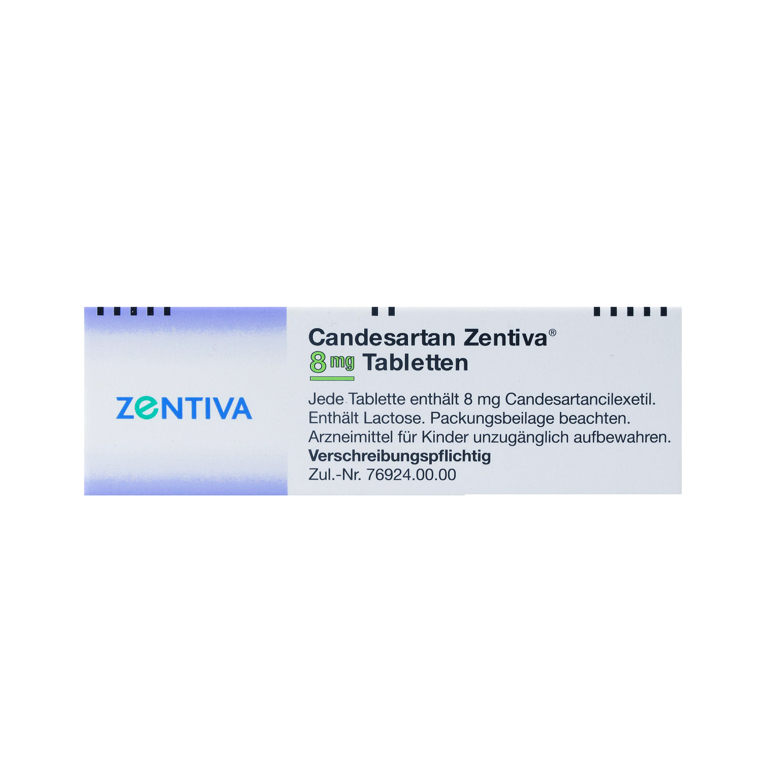 CANDESARTAN Zentiva 8 mg Tabletten